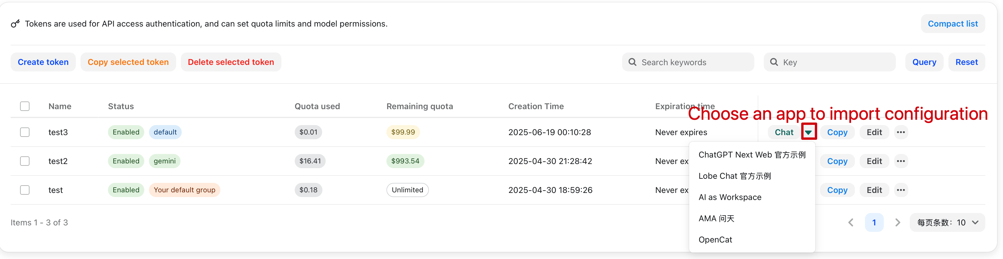 One-click Import
